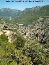 Caada del Sabinar. Vistas hacia el Caon de Pitillos