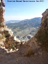 Castillo de la Peña. Torreón Circular Noreste. Vistas