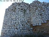 Castillo de la Peña. Torreón Circular Noreste. Extramuros