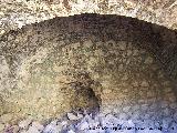 Castillo de la Peña. Aljibe. Vano izquierdo