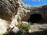 Castillo de la Peña. Aljibe. Arranque de las bóvedas centrales