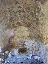 Castillo de la Peña. Aljibe. Vano derecho