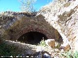 Castillo de la Peña. Aljibe. Vano izquierdo