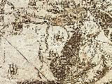 Río Guadiana Menor. Mapa 1588