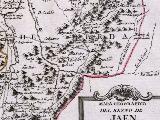 Río Guadiana Menor. Mapa 1787