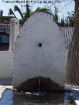Pilar de Gamesilla. Caño