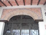Ermita de la Virgen de los Ángeles. Arco rebajado