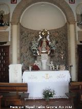 Ermita de la Virgen de los Ángeles. Interior