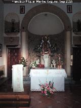 Ermita de la Virgen de los Ángeles. Interior