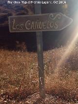Aldea Los Cañuelos. Cartel