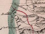 Río Víboras. Mapa 1847