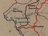 Río Víboras. Mapa 1885