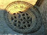 Catedral de Baeza. Puerta de la Luna. Rosetón