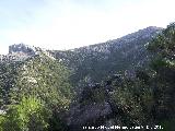 Cerro Peña Blanca. Peña Blanca a la izquierda y Cagasebo a la derecha