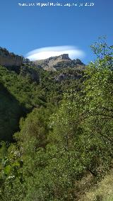 Cerro Peña Blanca. Desde el Cañón de la Tinaja