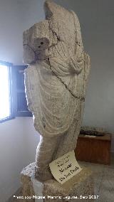 Museo Arqueolgico de Zuheros. Togado romano. San Eloy