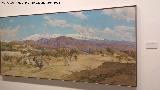 Historia de Granada. Cuadro Granada desde la Vega. Isidoro Marín Garés. 1905. Casa de los Tiros