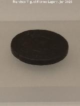 Historia de Granada. Amuleto de bronce grabado, siglo XIII. Museo Arqueológico de Granada