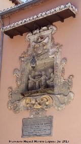 Casa del Gran Capitán. Cartela del Gran Capitán