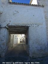Crujía del Barrio Árabe. Parte trasera