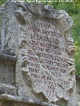 Fuente de la Salud. Inscripción