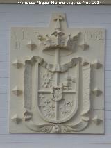Ayuntamiento de Priego de Córdoba. Escudo y año
