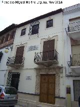 Casa de D. Niceto Alcalá-Zamora. Fachada