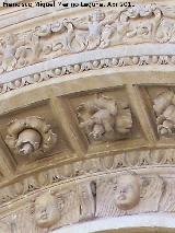 Colegiata de la Asuncin. Detalle del arco