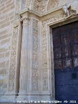 Colegiata de la Asuncin. Columna