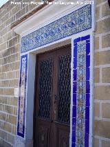 Colegiata de la Asuncin. Puerta de la Capilla del Santo Sepulcro