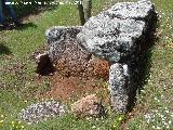 Necrópolis megalítica de Peña de los Gitanos. Dolmen Partido