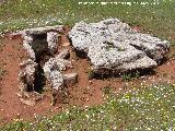 Necrópolis megalítica de Peña de los Gitanos. Dolmen Destapado