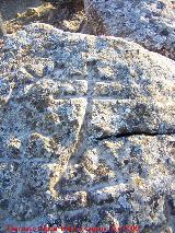 Petroglifos de Alicún de las Torres. Antropomorfo
