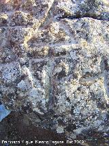 Petroglifos de Alicún de las Torres. Antropomorfo