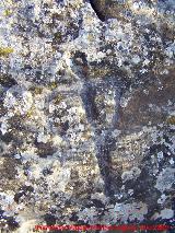 Petroglifos de Alicún de las Torres. Antropomorfo