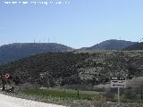 Parque eólico Sierra del Trigo. 