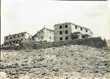 Castillo de Chinchilla de Montearagón. Foto antigua. Penal