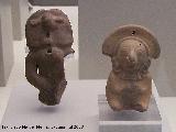 Museo de Arte Precolombino Felipe Orlando. Silbatos. Cultura Baha y cultura Jama-Coaque. 500 a.C. - 500 d.C.