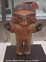 Museo de Arte Precolombino Felipe Orlando. Figura. Cultura Chancay. 1000 - 1500 d.C.