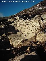 Yacimiento arqueológico Ronda la Vieja. Estuco