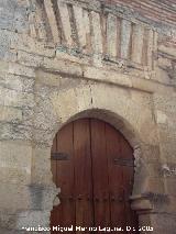 Alminar de San Sebastián. Puerta