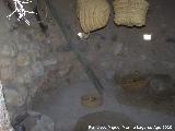 Los Millares. Zona de interpretación. Interior de torreón