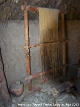 Los Millares. Zona de interpretación. Telar