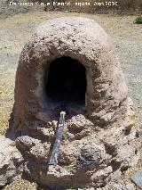 Los Millares. Zona de interpretación. Horno externo