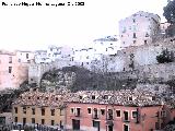 Muralla de Cuenca. Por la parte del teatro