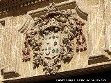 Catedral del Salvador. Escudo policromado