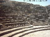 Segóbriga. Teatro. Gradas