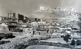 Atienza. Foto antigua. Vista desde la Judería