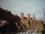 Castillo de Molina de Aragón. Murallas del recinto exterior