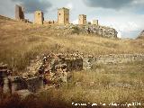 Castillo de Molina de Aragón. Restos de la iglesia